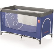 Cestovná postieľka BABY DESIGN - BOMIKO Basic 2017, modrá